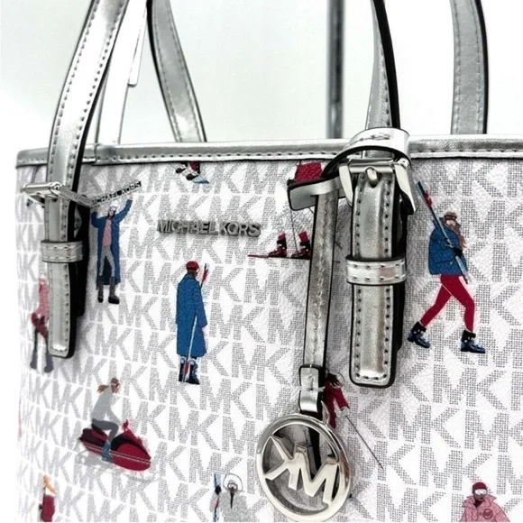 Michael Kors XS Girls Jet Set SaffianoTravel Bag